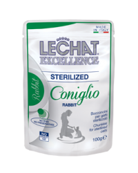 Monge lechat excellence buste sterilised coniglio da gr 100